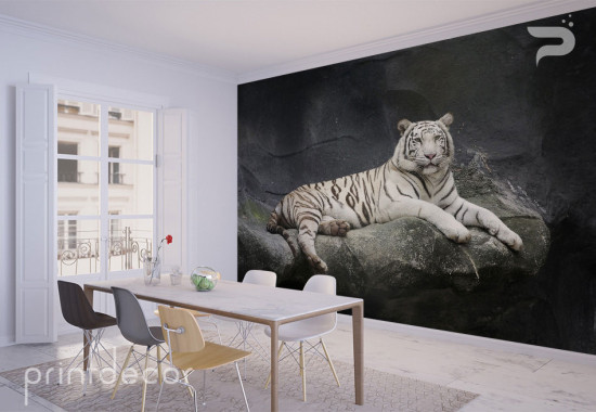 Фототапет Белият тигър