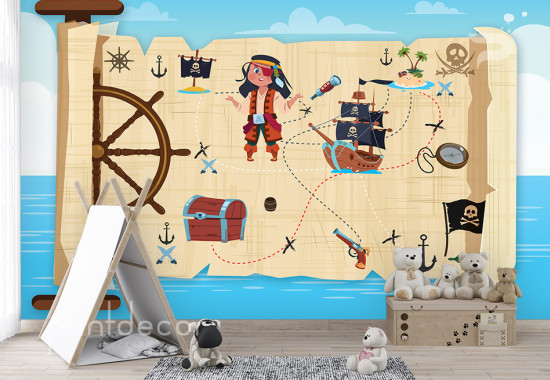 Карта на пиратско съкровище