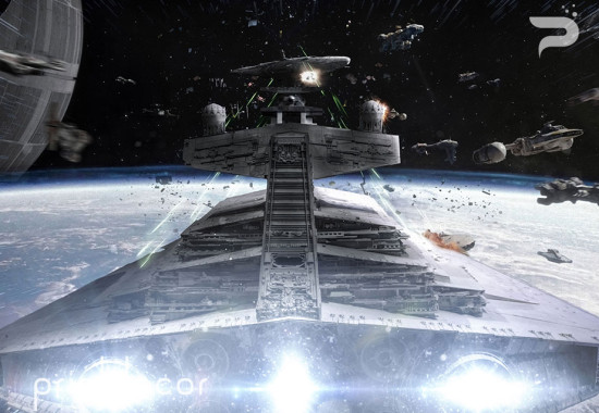 Междузвездни войни: Космическа битка с Имперски Звезден Разрушител