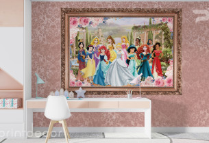 Дисни принцеси картина на стената
