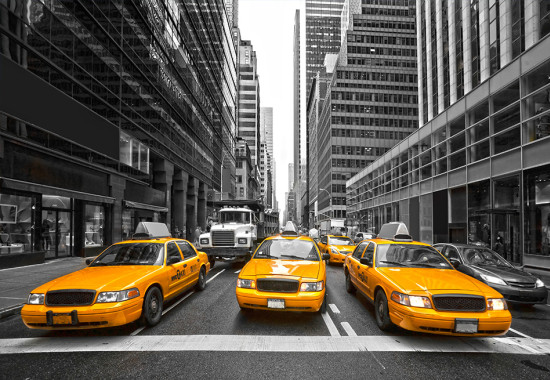 Фототапет  Такситата на Ню Йорк