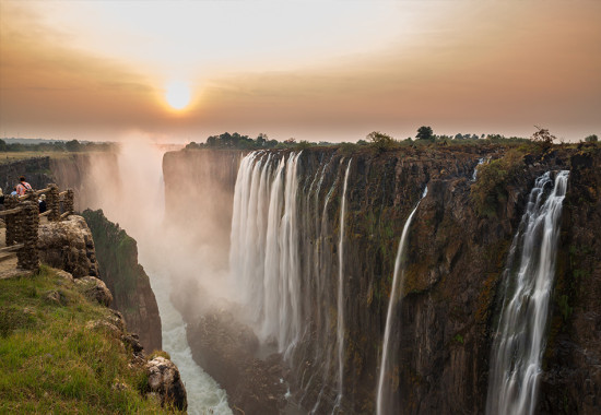 Фототапет  Водопадът Виктория - Африка