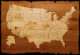 Фототапет Карта на САЩ