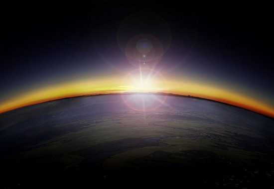  Фототапет Космически изгрев