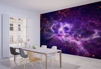 Фототапет Лилава галактика