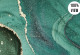 Течен мрамор акрил Природа в зелено