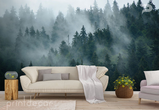 Мъгла над гората