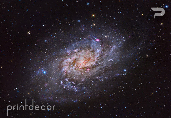 Фототапет Спираловидна галактика